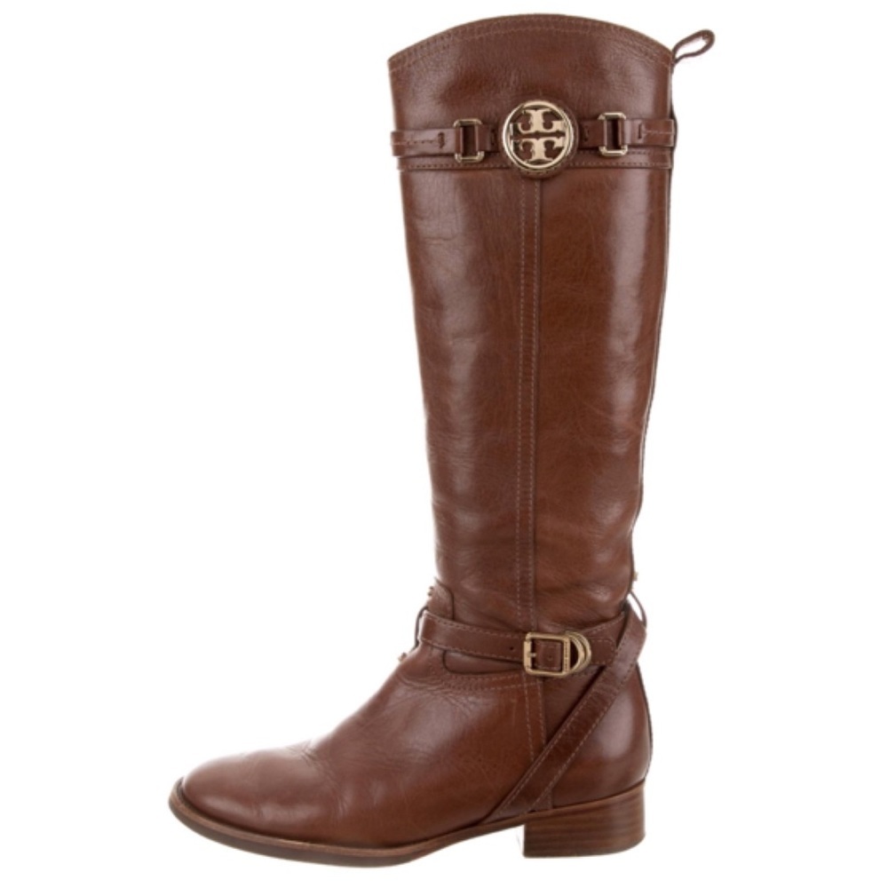 Tory Burch Knee High Leather Boots size 6